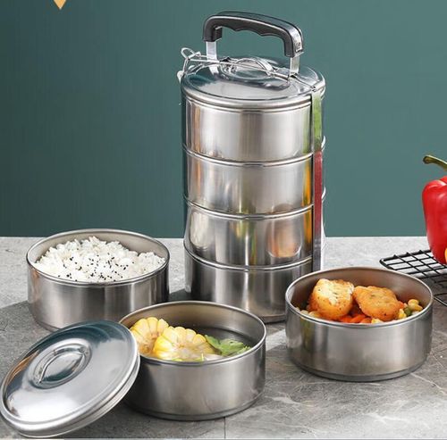cumpără Container alimentare miscellaneous 5009 Lunch-box inox 5 nivele/14cm 255-1586 SIO în Chișinău 