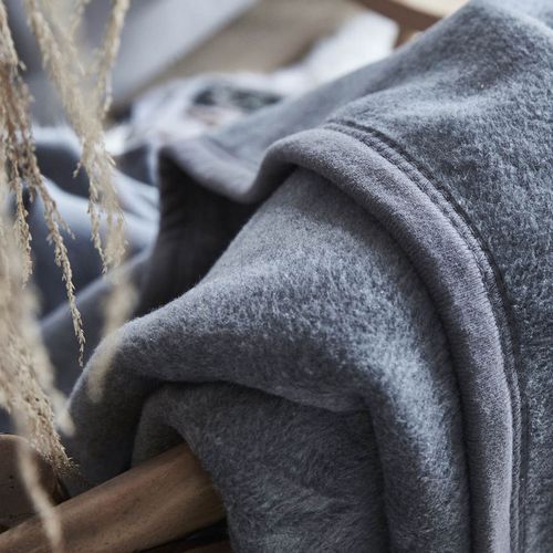 cumpără Textile de casă Ibena 3560/816 Uni Decke Porto Dark grey în Chișinău 