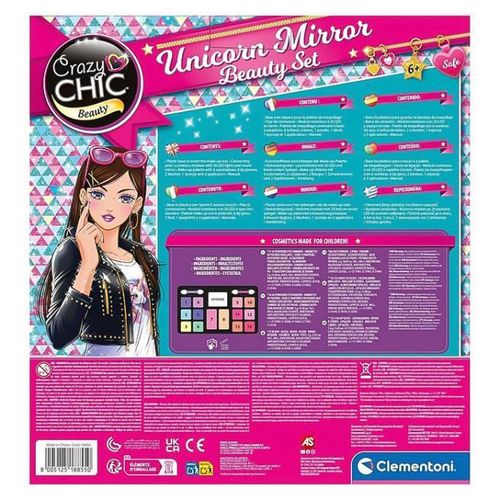 купить Набор для творчества Clementoni Oglinda pentru machiaj UNICORN (18855) в Кишинёве 