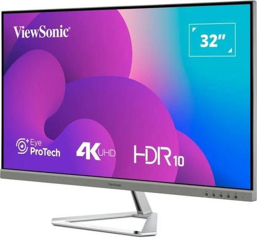 купить Монитор Viewsonic VX3276-4K-MHD-2 Silver/Black в Кишинёве 