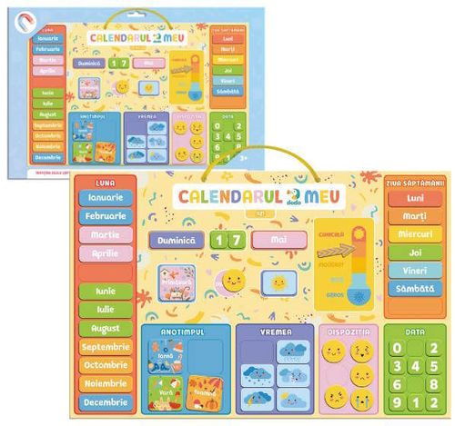 cumpără Joc educativ de masă miscellaneous 12698 Calendar educativ magnetic (ro) 200295 în Chișinău 