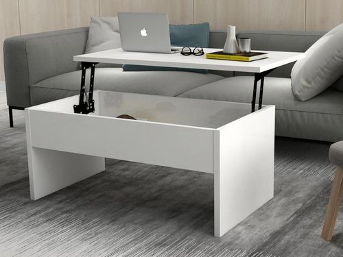 купить Журнальный столик Hanah Home Akilli White в Кишинёве 