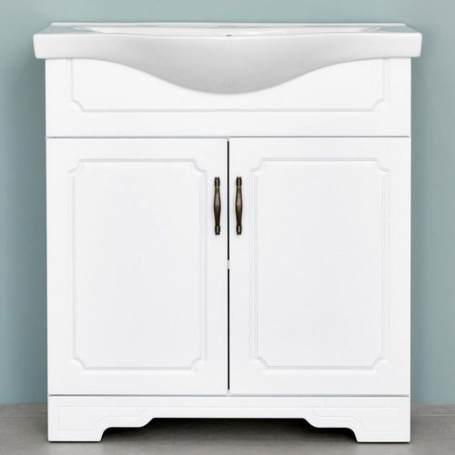 купить Шкаф под умывальник Bayro Classic One Duo Pro Alba 800 белый в Кишинёве 