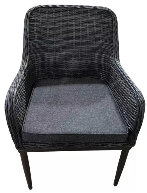 купить Садовая мебель Hydro S Круглый стол и стулья Hola Creativ, комплект, 4 персоны, антрацит в Кишинёве 