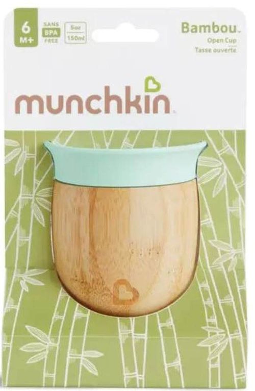 cumpără Cană cu pai Munchkin MUN0044 Cana din bamboos (6+ luni), 150ml în Chișinău 