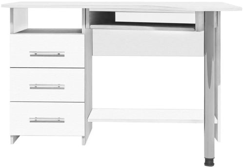 купить Стол компьютерный Fabrik Home СК-09 левый белый ясень в Кишинёве 