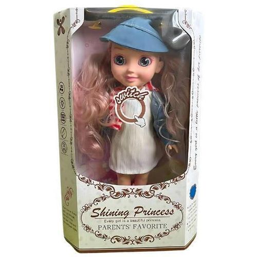 cumpără Păpușă Essa YL005(B2) Păpușă cu control tacti cu păr roz, 34 cm în Chișinău 