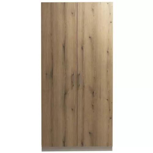 cumpără Dulap Mashtab 12244 FLEXO M3 alb uși stejar evoke 1000x530x2200 în Chișinău 