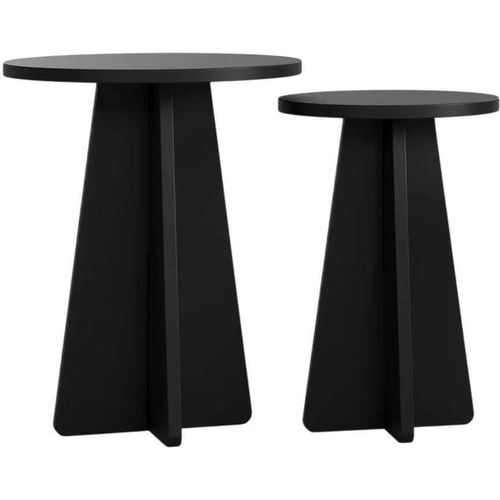 cumpără Măsuţă cafea Trendy Ciuperca 2, Negru, set în Chișinău 