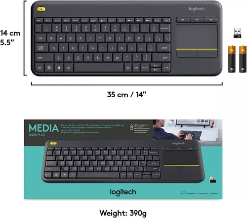 cumpără Tastatură Logitech K400 Plus Black în Chișinău 