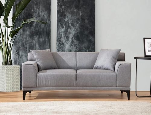 купить Диван Trendy Petra 2 Gri deschis (2 locuri) в Кишинёве 