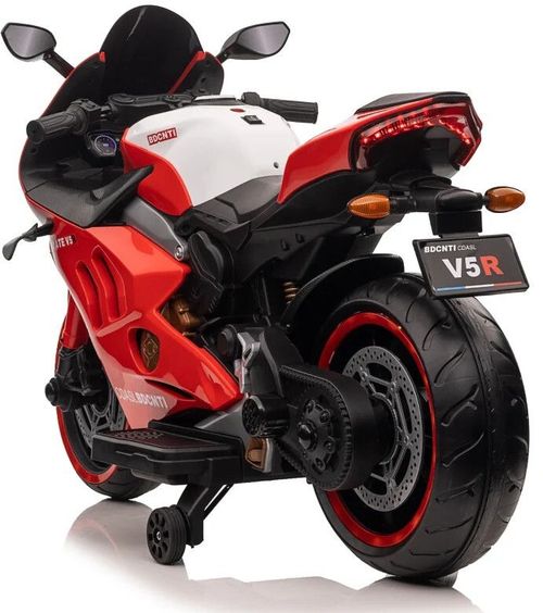 cumpără Mașină electrică pentru copii Richi (67898) Motocicleta rosie pe acumulator pentru copii (V5) în Chișinău 