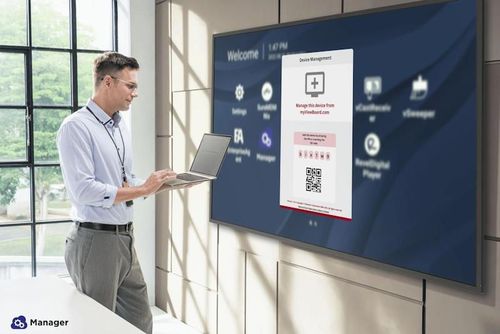 купить Интерактивный дисплей Viewsonic CDE5530, Commercial Presentation Display 55" в Кишинёве 