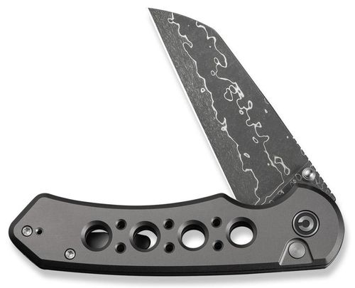купить Нож походный Civivi C24067-DS1 Pragma Prime, mâner aluminiu, Button Lock в Кишинёве 