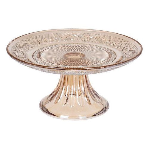 cumpără Tavă de bucătărie H&S 48098 Подставка сервировочная на ножке D20cm, H10cm, бежевая în Chișinău 