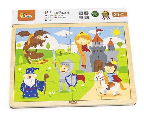cumpără Puzzle Viga 51458 16-Piece-Puzzle Fairy Tale în Chișinău 