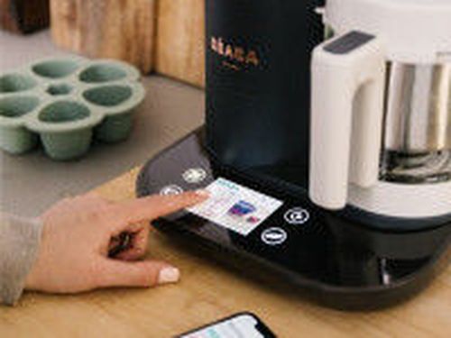 Аппарат для готовки с WiFi Beaba Babycook Smart Charcoal Grey 
