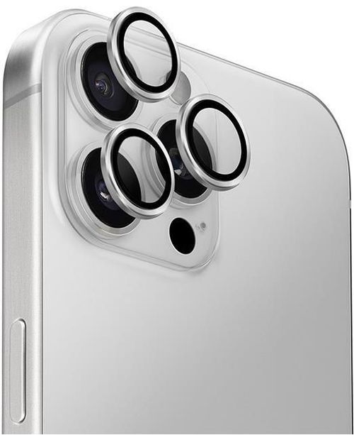 купить Стекло защитное для смартфона UNIQ Optix Aluminium Camera Lens Protector for iPhone 16 Pro/16 Pro Max, Sterling Silver в Кишинёве 