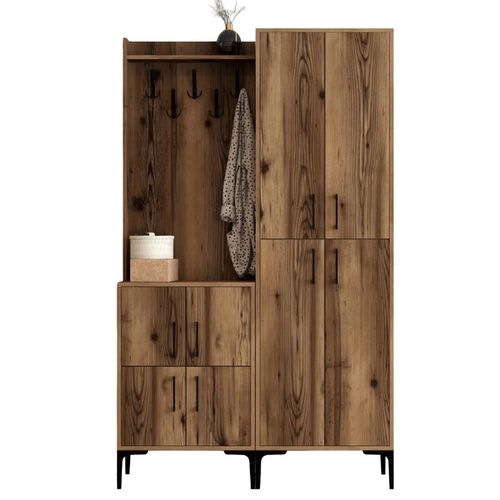 купить Мебель для прихожей Trendy Berlin BA, Nuc, 120x200x35cm (GTR001356) в Кишинёве 