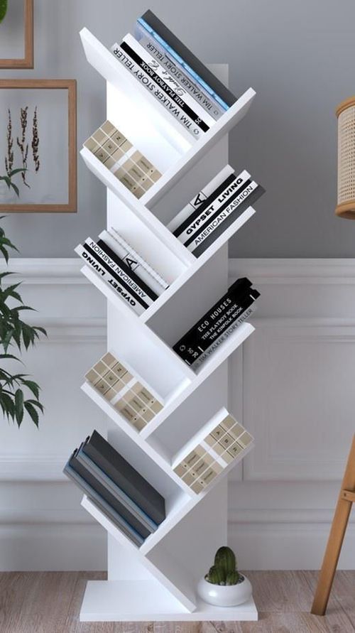 купить Офисный стеллаж Remaks Zikzak White в Кишинёве 