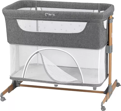 cumpără Țarc MoMi Smart Bed 4 in 1 - gray în Chișinău 
