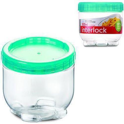 купить Контейнер для хранения пищи Ghidini 45229 Interlock 0.5l, D9.5сm в Кишинёве 