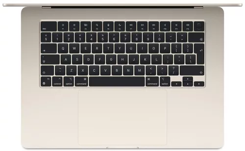 купить Ноутбук Apple MacBook Air 15.0 M3 8c/10g 512GB Starlight MRYT3 в Кишинёве 