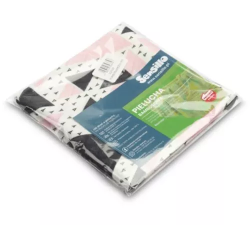 cumpără Accesoriu pentru înfășat Sensillo P-2008 пеленка bamboo PINK TRIANGLE 75x75 în Chișinău 