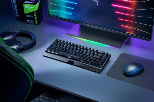 cumpără Tastatură gaming Razer RZ03-03890100-R3M1 Mechanical BlackWidow V3 Mini (Yellow Switch) US Layout în Chișinău 