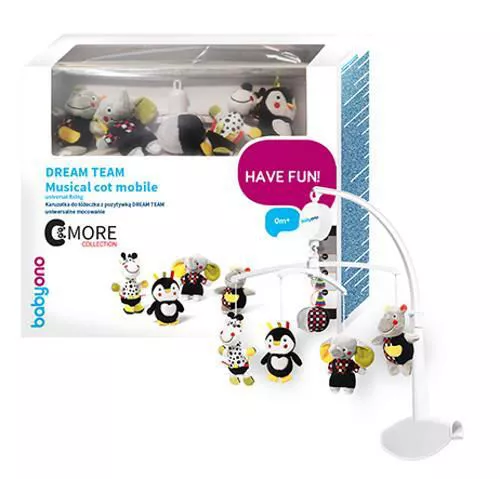 купить Карусель для кроватки BabyOno 636 Carusel muzical universal DREAM TEAM в Кишинёве 