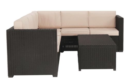 купить Набор садовой мебели Mobhaus Roden (Brown/Beige) в Кишинёве 