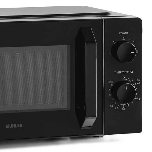 купить Микроволновая печь Muhler MO-5055, 20L, black mechanical в Кишинёве 