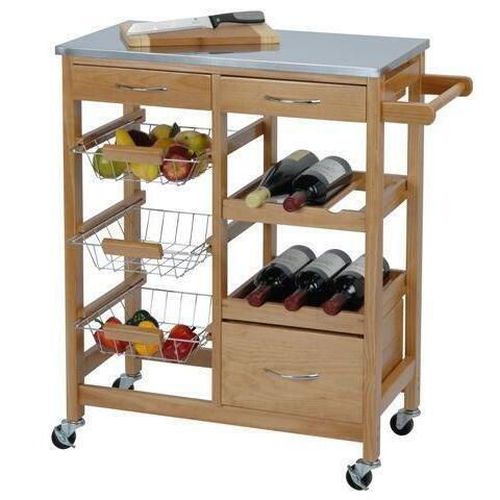 купить Этажерка Promstore 31058 Столик кухонный сервировочный 66X36X84cm в Кишинёве 