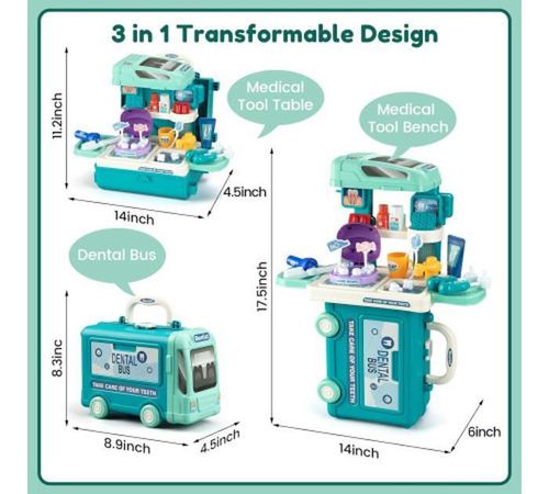 cumpără Complex de joacă pentru copii Optmarket ДЕ05.408 set dentist în Chișinău 