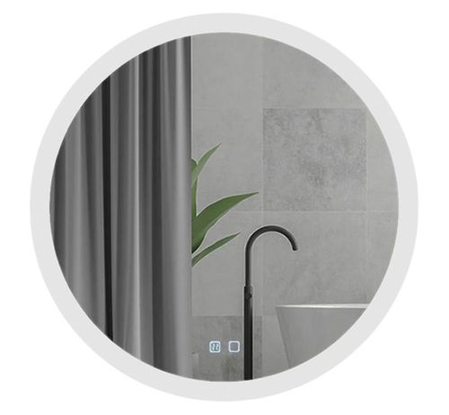 cumpără Oglindă baie Bayro Gama круглое 800x800 LED touch c подогревом în Chișinău 