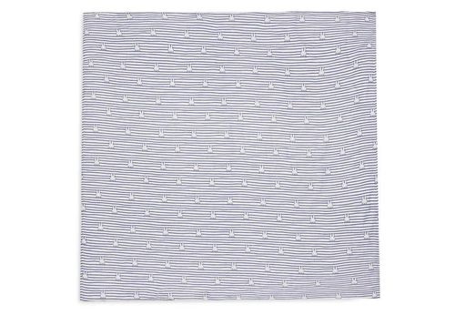 купить Аксессуар для пеленания Jollein 535-852-68008 Pelinci de muselina Miffy Miffy Stripe Navy, 115x115cm, 2buc в Кишинёве 