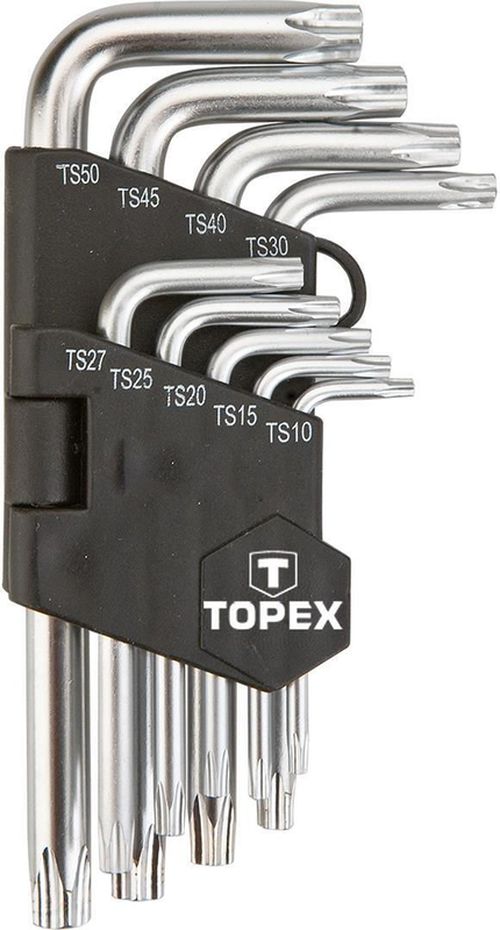cumpără Set de unelte de mână Topex 4161 Chei Torx imbus scurte TS10-50 (1set-9buc) (35D950) în Chișinău 