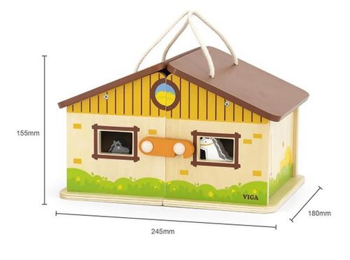 купить Игрушка Viga 44502 Foldable Stable в Кишинёве 