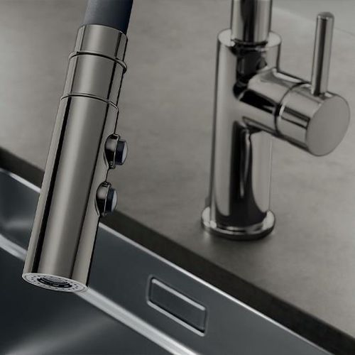 cumpără Bateria bucătărie Blanco Catris-S Flexo (527731) în Chișinău 