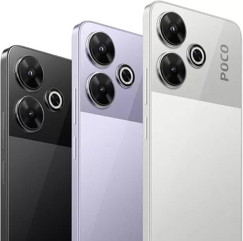 купить Смартфон Xiaomi POCO M6 8/256 Silver в Кишинёве 