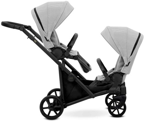cumpără Сărucior pentru copii Kunert Carucior pentru gemeni Brav Duo Black (BD-01) în Chișinău 