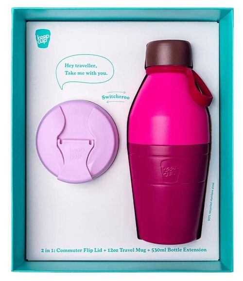 купить Термокружка KeepCup Just Essentials Grenache (GIFTJE_GRL) в Кишинёве 