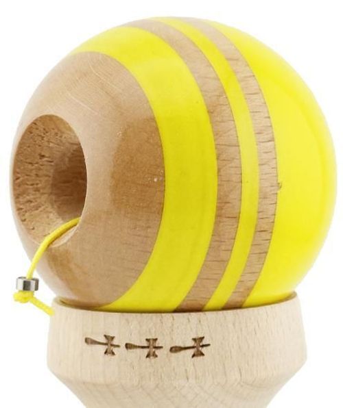 купить Активная игра Essa 164338 Kendama Flippy X Original Rainbow, King Size, galben-maro в Кишинёве 