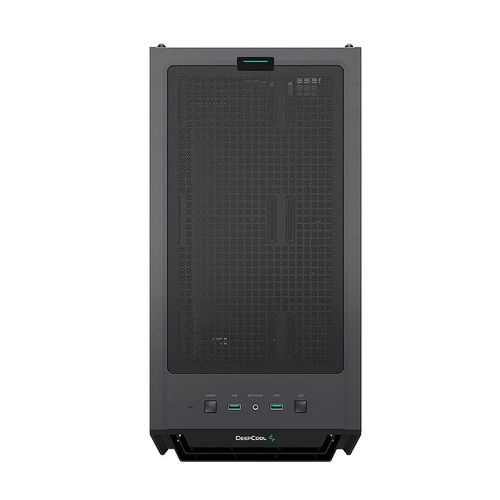 купить Корпус Case Middletower Deepcool CG560 ATX Black, no PSU, Side panel Tempered Glass,  2xUSB3.0, Audio x 1/Mic x 1, Pre-Installed LED Fans: Front 3X120mm, Rear 1X140mm (carcasa/корпус) в Кишинёве 