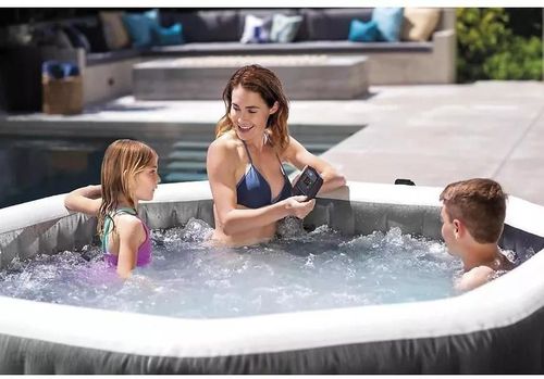 cumpără Piscină cu jacuzzi Intex 28440 Jacuzzi SPA Greywood 196x71cm în Chișinău 