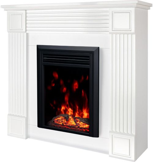 купить Камин электрический ArtFlame Nexor & Cris, 950x1000x270mm, Alb в Кишинёве 