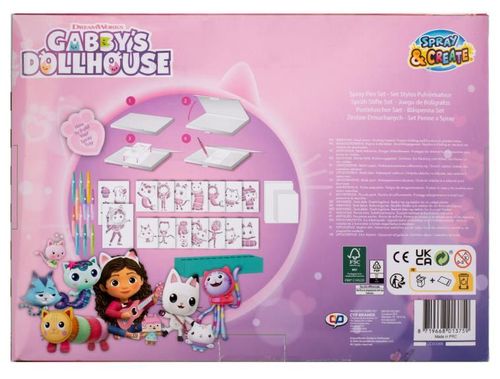 купить Набор для творчества miscellaneous Gd23368V Gabby'S Dollhouse Set Pix Spray Cutie в Кишинёве 