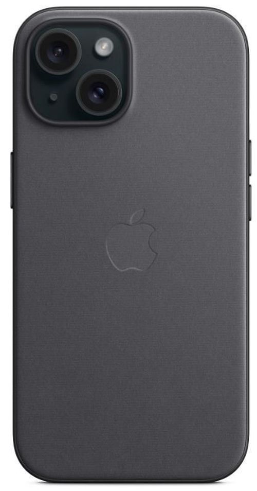 купить Чехол для смартфона Apple iPhone 15 FineWoven MagSafe Black MT393 в Кишинёве 