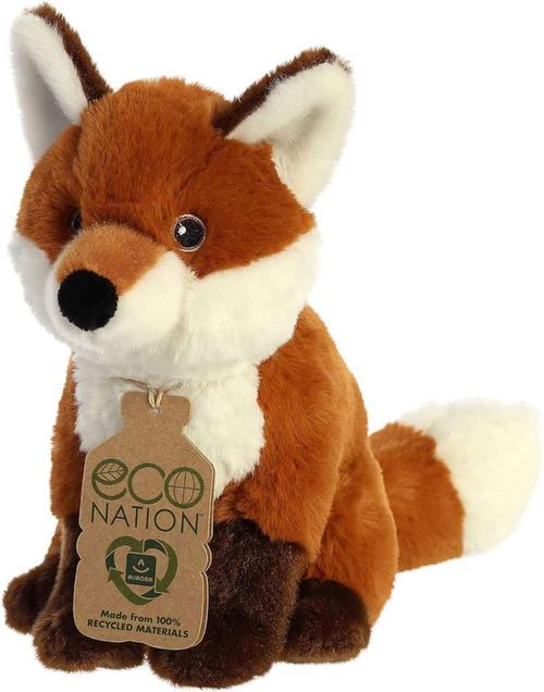 купить Мягкая игрушка Eco Nation 200797A Fox, 25 cm в Кишинёве 