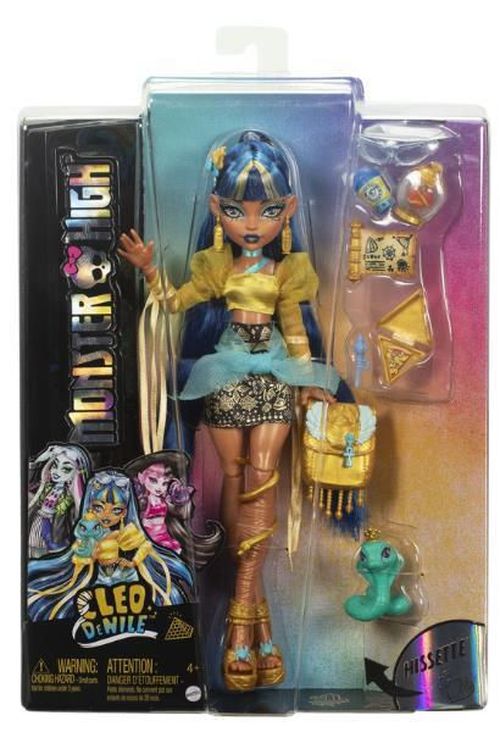 купить Кукла Barbie HXH74 Set de joc Monster High Cleo De Nile, cu accesorii в Кишинёве 